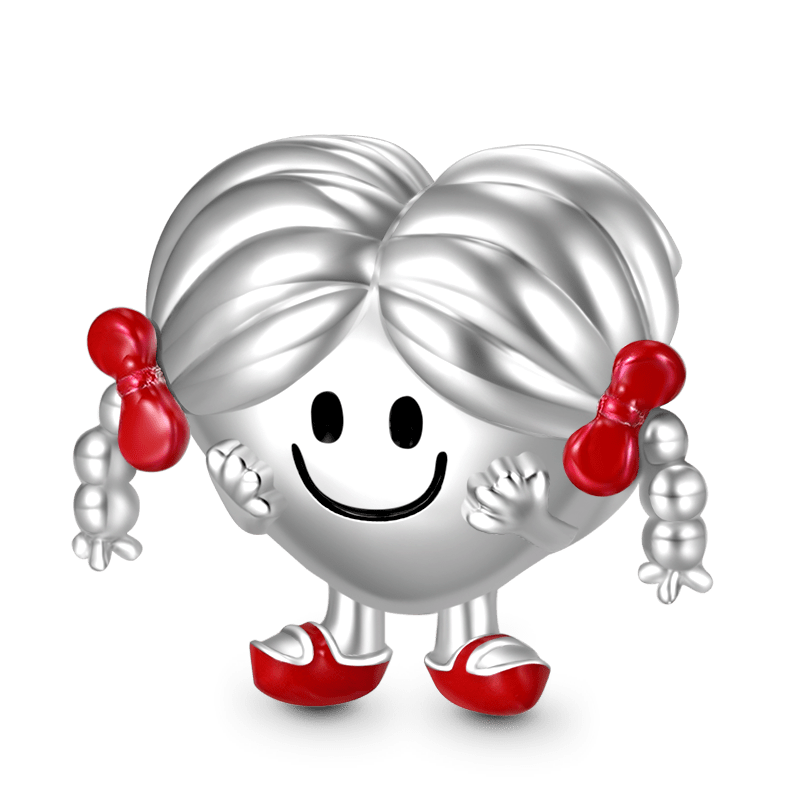 Gnoce Little Miss Lovely Girl Charm_1