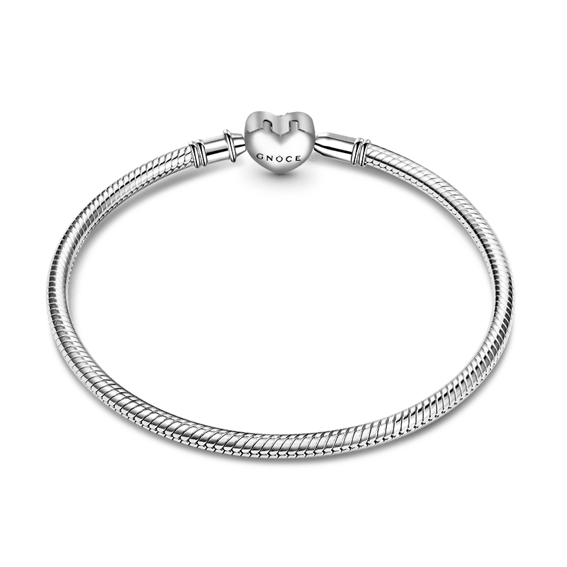 Gnoce Love is Love Basic Snake Chain Bracelet_2