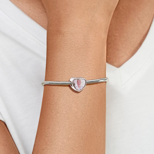 Gnoce "Always with You" Personalized Photo Charm_4