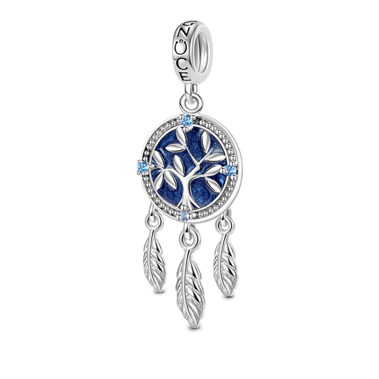 Gnoce Family Tree Dream Catcher Pendant Dangle Charm_1