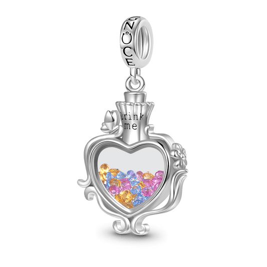 Gnoce Drink Me Magic Bottle Pendant Dangle Charm_1