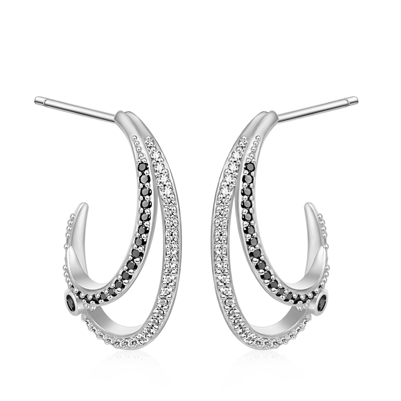 Gnoce Hour Double Hoop Earrings_1