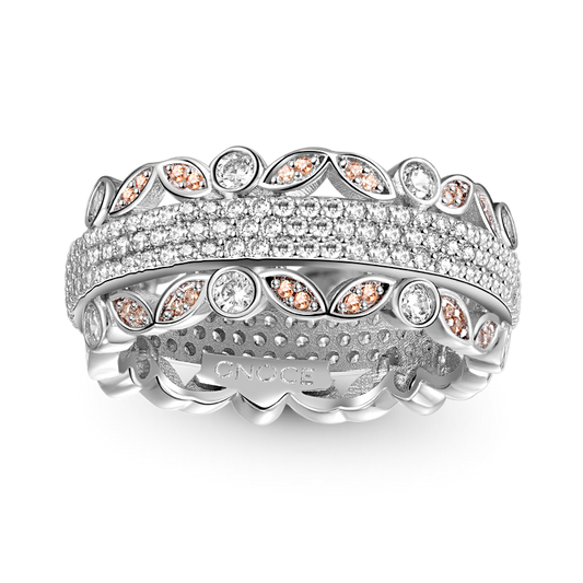 Wide Paved Band Ring 925 Sterling Silver with Clear CZ Stones_1