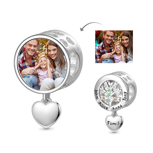 Gnoce Family Tree Engravable Photo Charm_1