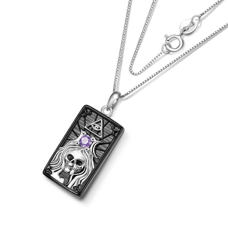 Gnoce "the High Priestess" Tarot Necklace_3