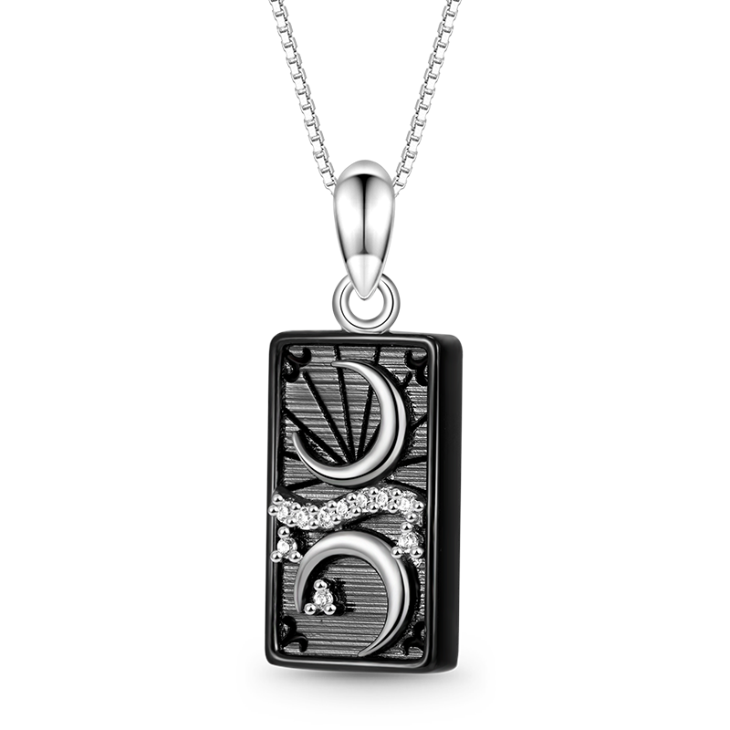 Gnoce "the Moon" Tarot Necklace_1