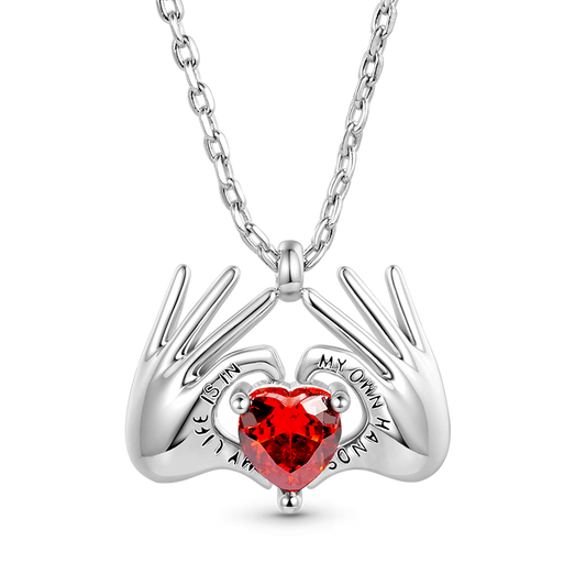 Gnoce Sparkling Love Me Necklace_1