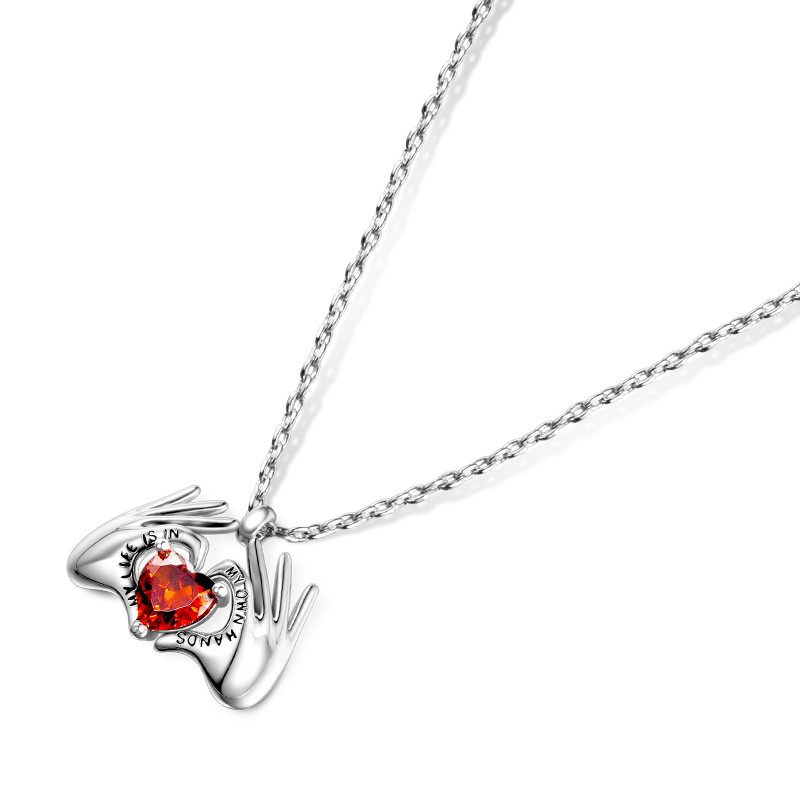 Gnoce Sparkling Love Me Necklace_2