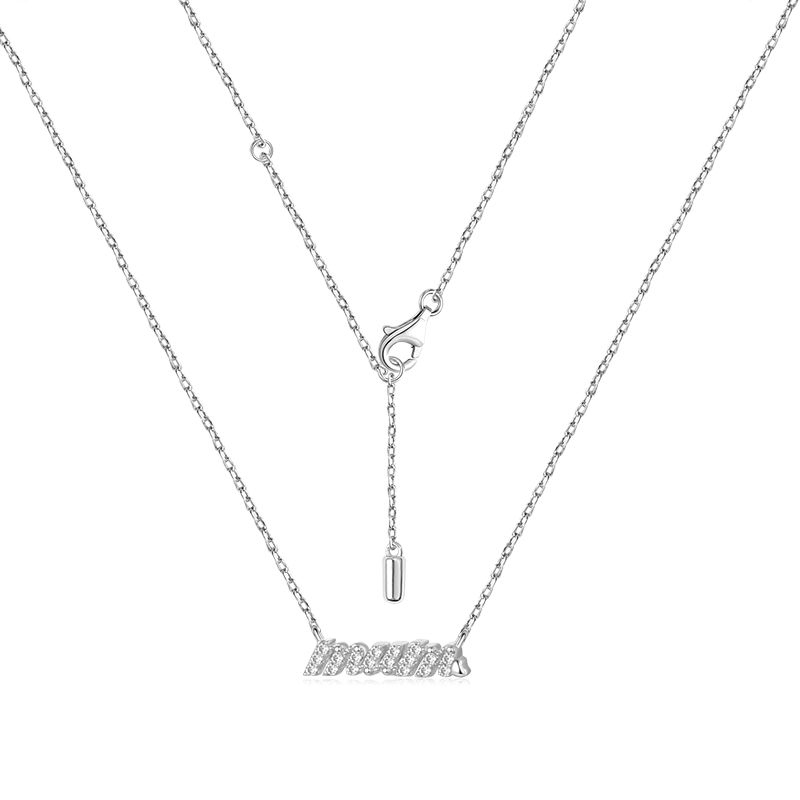 Gnoce Sparkling Mum Necklace_2