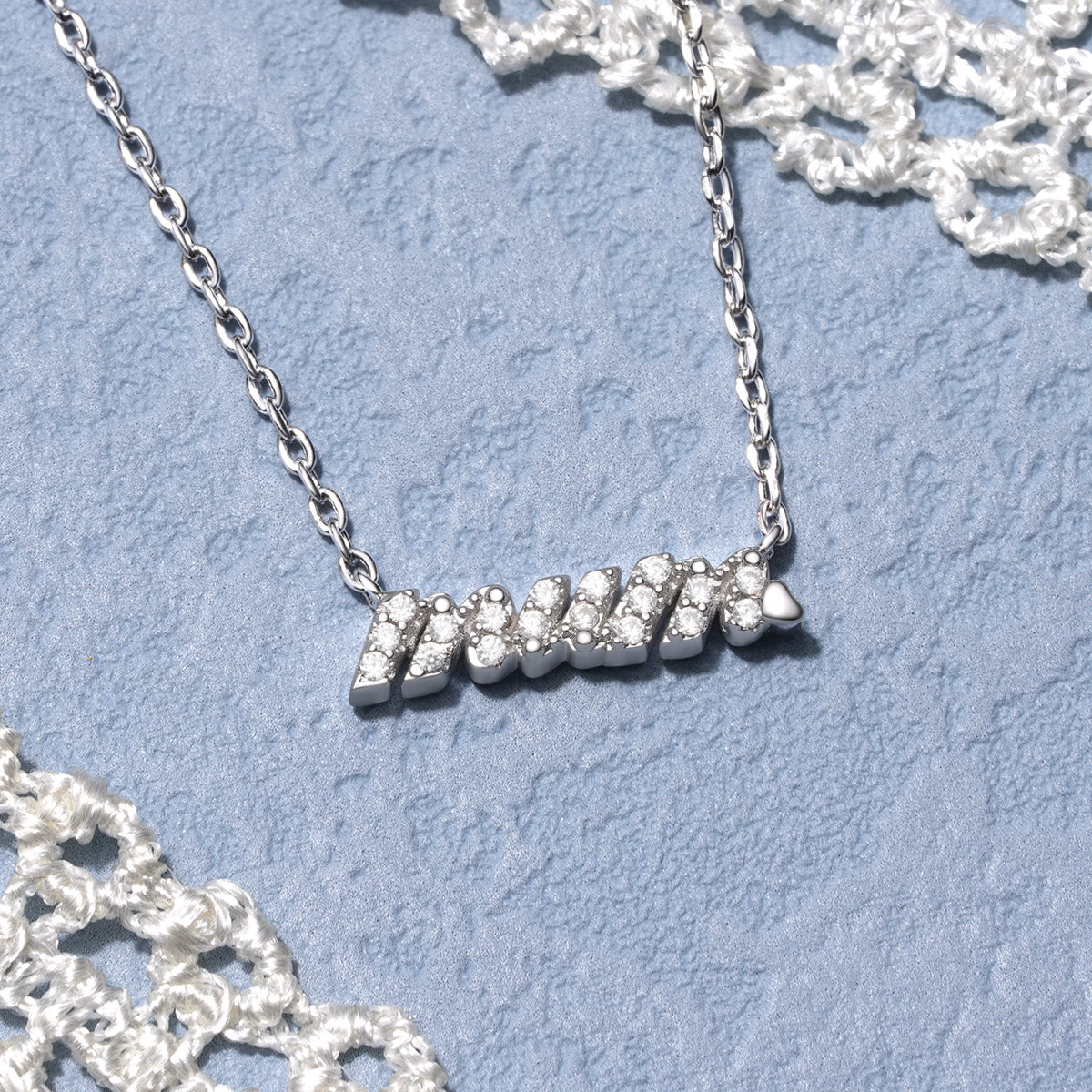 Gnoce Sparkling Mum Necklace_4