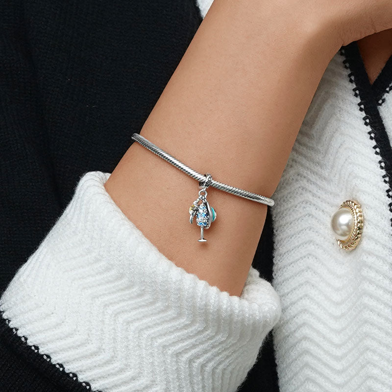 Gnoce Vacation Life Triple Pendant Dangle Charm_5