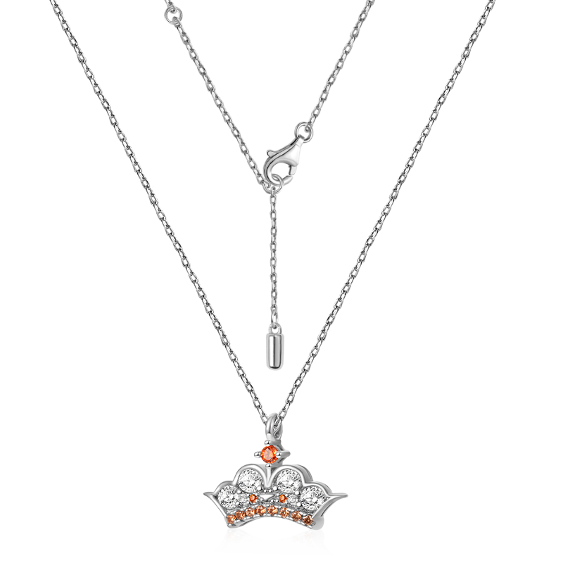 Gnoce Sparkling Queen Crown Necklace_2