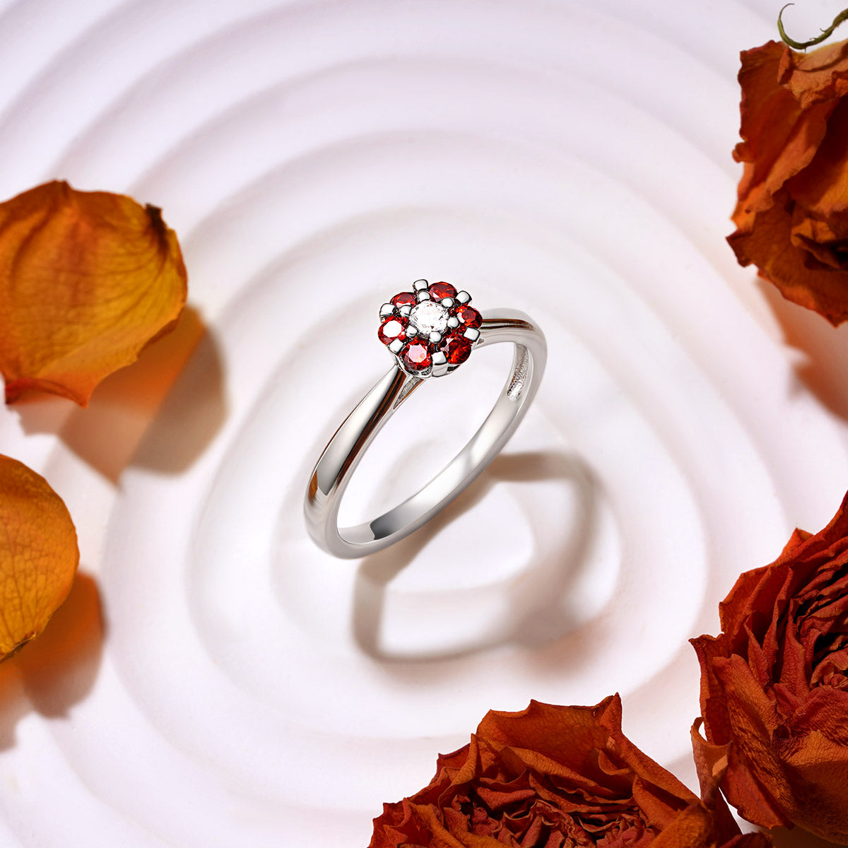 Gnoce Birthstone Flower Ring_4