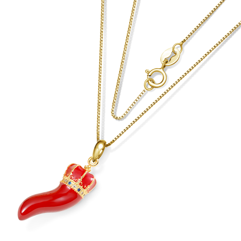 Gnoce Lucky Horn Necklace_3