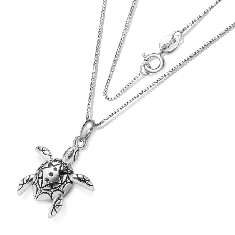 Gnoce Sea Turtle Necklace_2