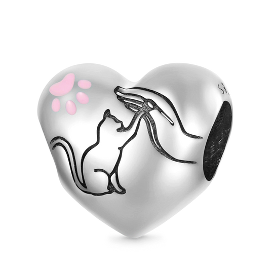 Gnoce Pet Lover Heart Charm_1
