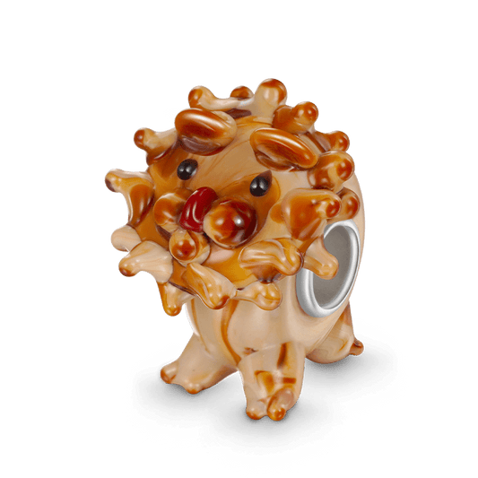 Gnoce Lion Murano Glass Charm_1
