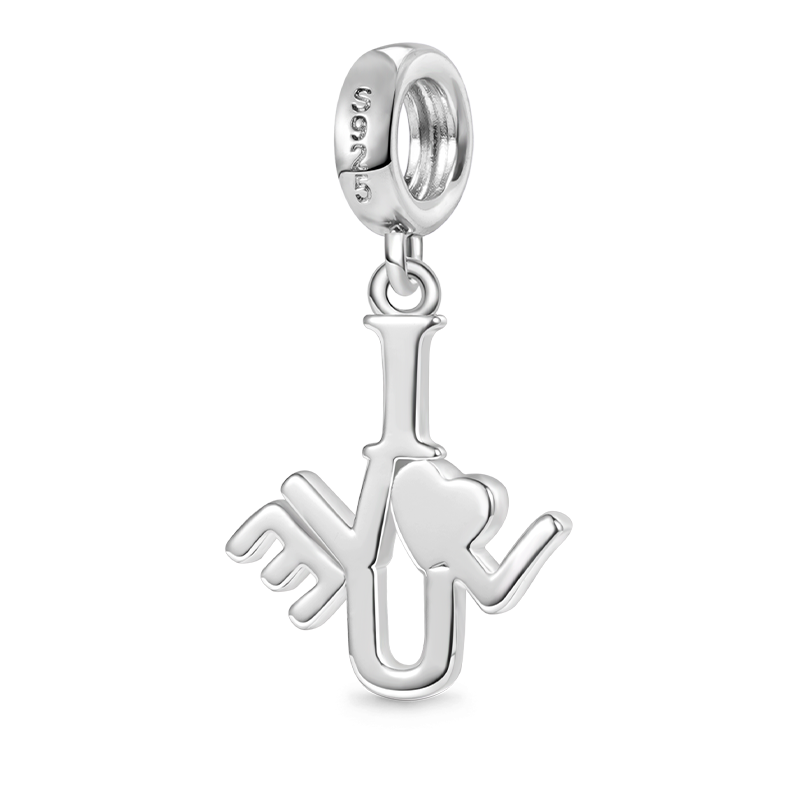 Gnoce "I Love You" Pendant Dangle Charm_2