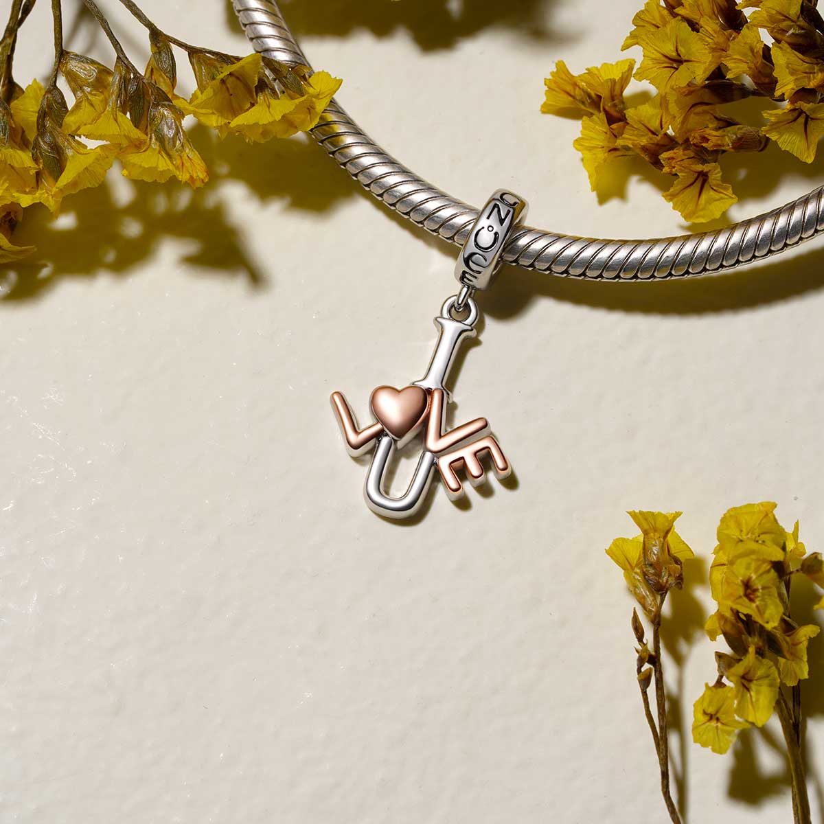 Gnoce "I Love You" Pendant Dangle Charm_3