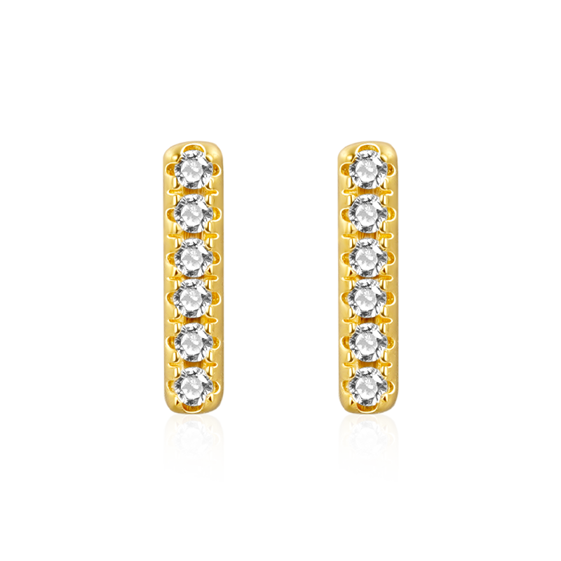 Gnoce Dainty Bar Stud Earrings_1