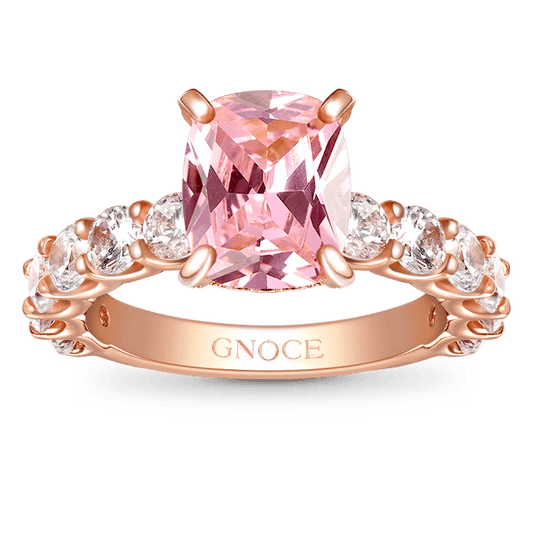 Gnoce Pink Radiant-cut Promise Ring_1