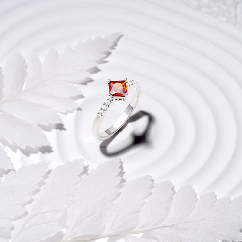 Gnoce Square-Cut Birthstone Ring_4