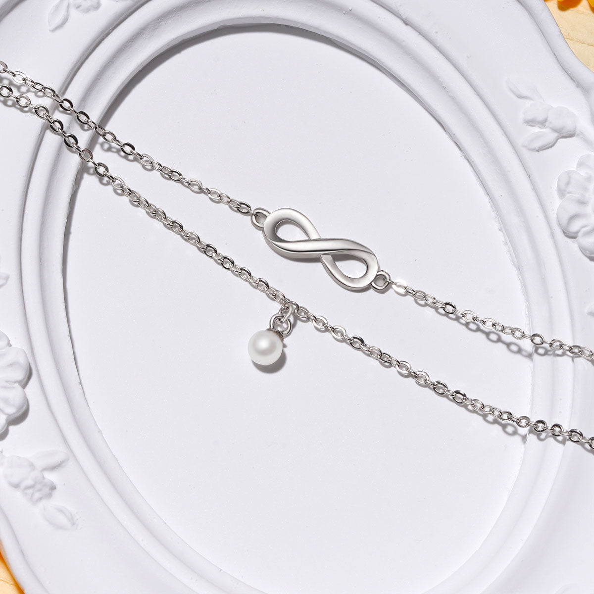 Gnoce Infinity Love Pearl Bracelet_3