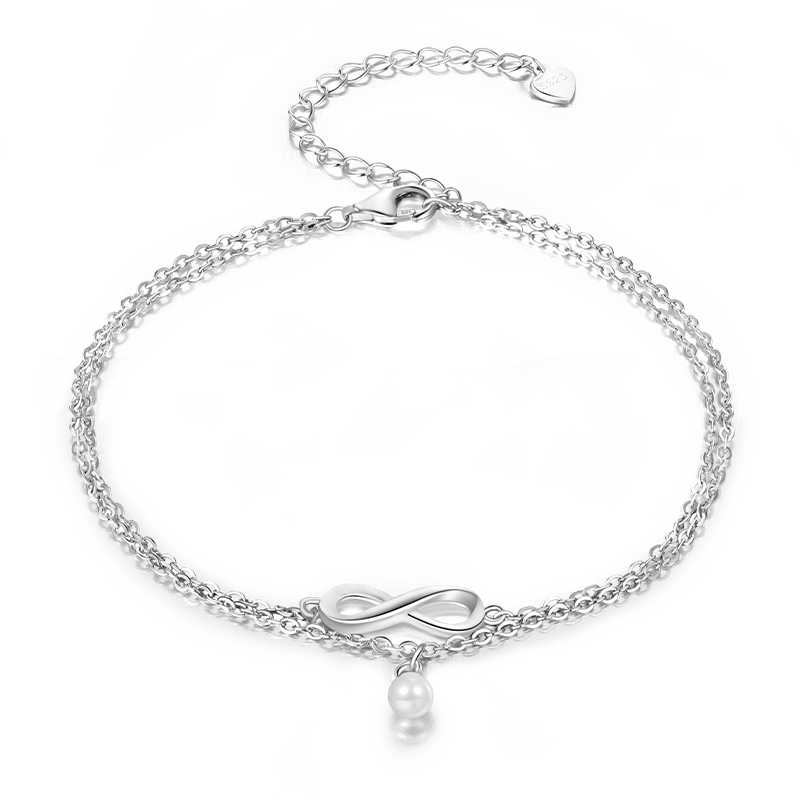Gnoce Infinity Love Pearl Bracelet_1