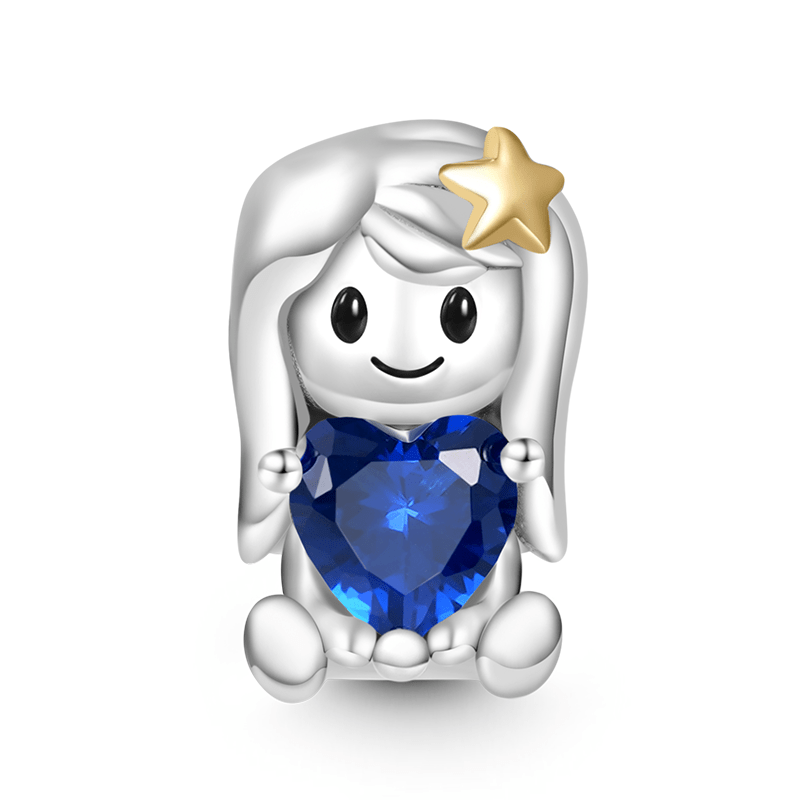 Gnoce Virgo Constellation Embraces Heart Gem Charm_1