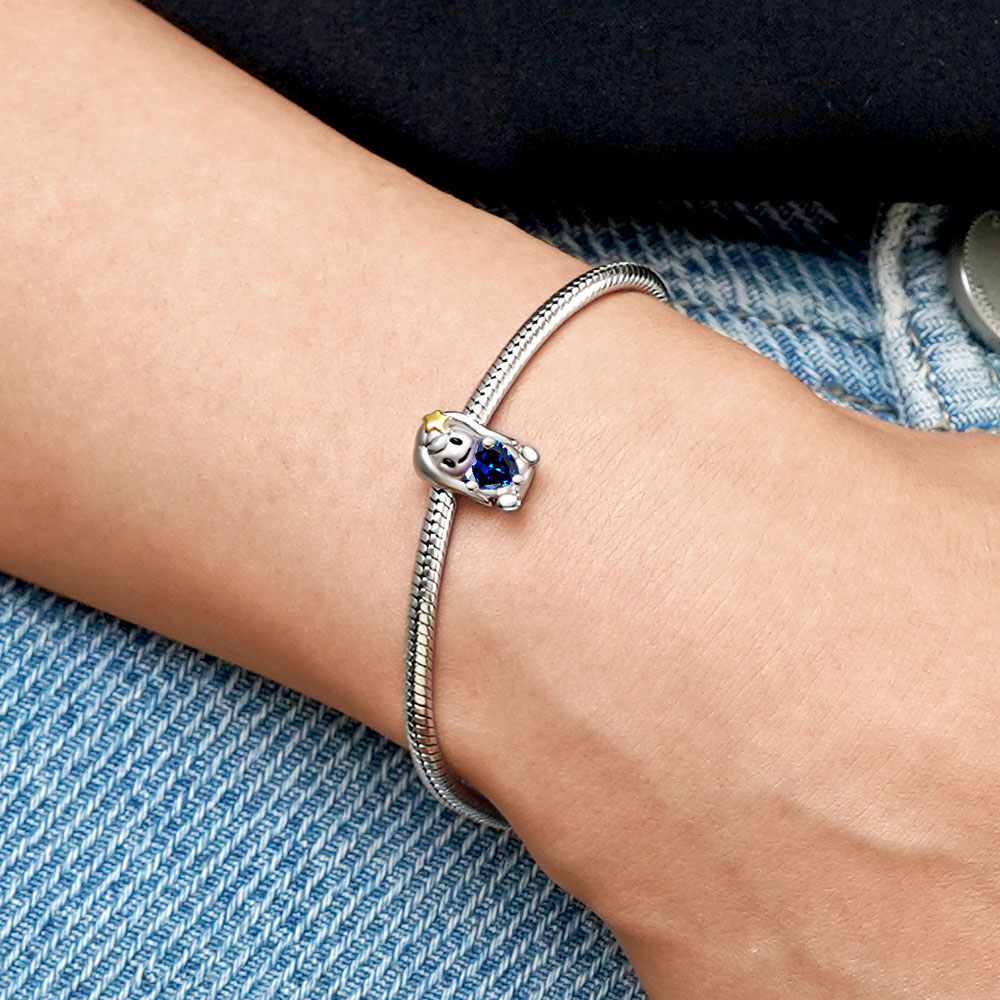 Gnoce Virgo Constellation Embraces Heart Gem Charm_5
