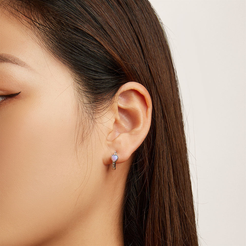 Gnoce Colorful Love Earrings_4