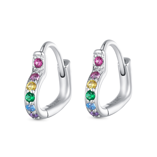 Gnoce Rainbow Heart Earrings_1