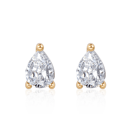 Gnoce Pear-shaped Stud Earrings_1