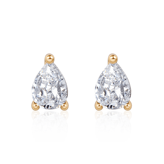 Gnoce Pear-shaped Stud Earrings_1