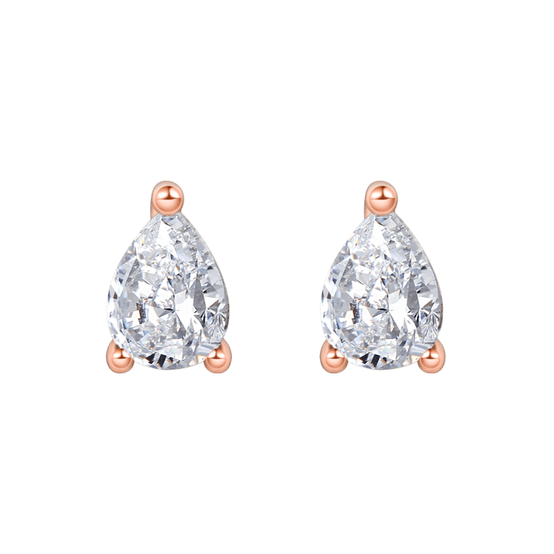 Gnoce Pear-shaped Stud Earrings_2