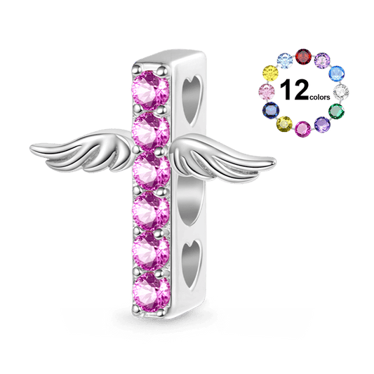 Gnoce Birthstone Cross Charm_1