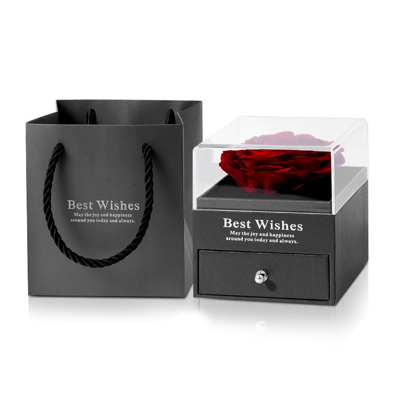 Gnoce Preserved Rose Jewelry Gift Box_2