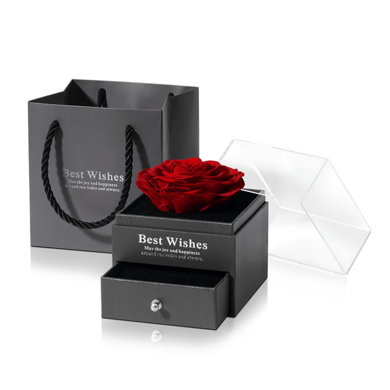 Gnoce Preserved Rose Jewelry Gift Box_1