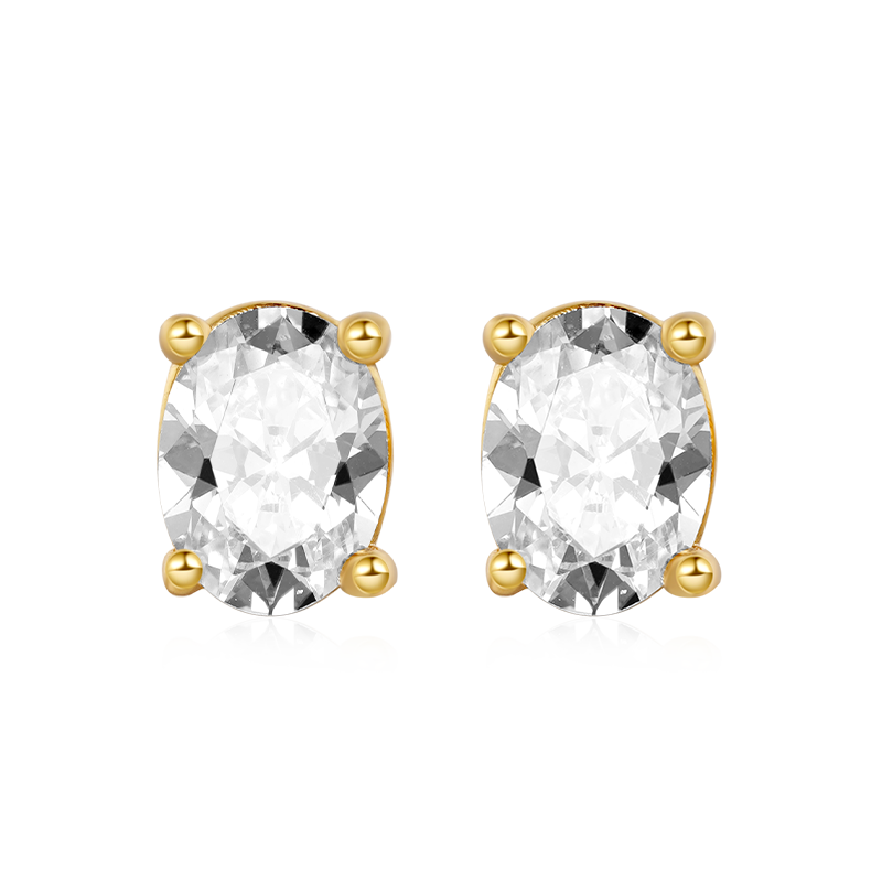 Gnoce Oval Stud Earring_1