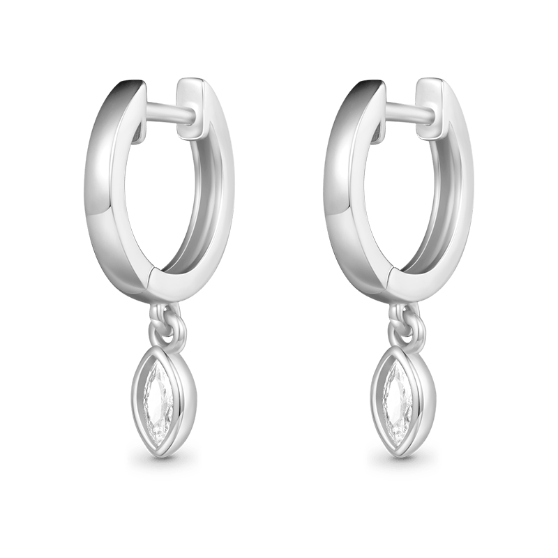 Gnoce Marquise Diamond Drop Earrings_2