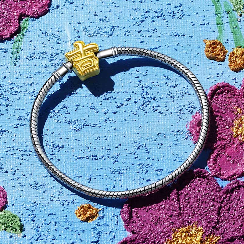 Gnoce Auspicious Basic Snake Chain Bracelet_3