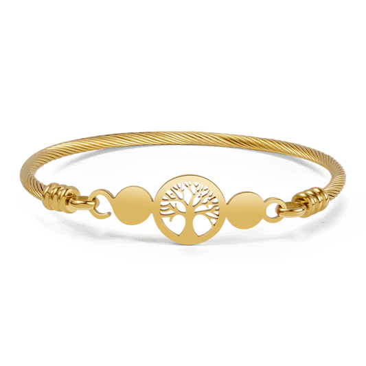 Hallow Lifetree Bracelet Gold Plated_1