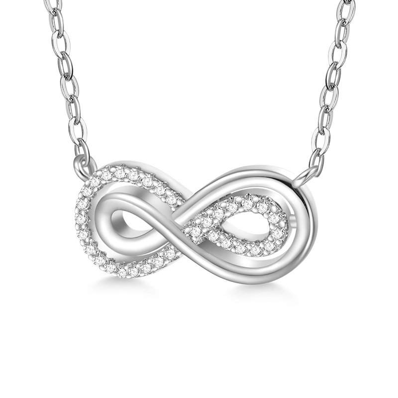 Gnoce Birthstone Infinity Love Necklace_1
