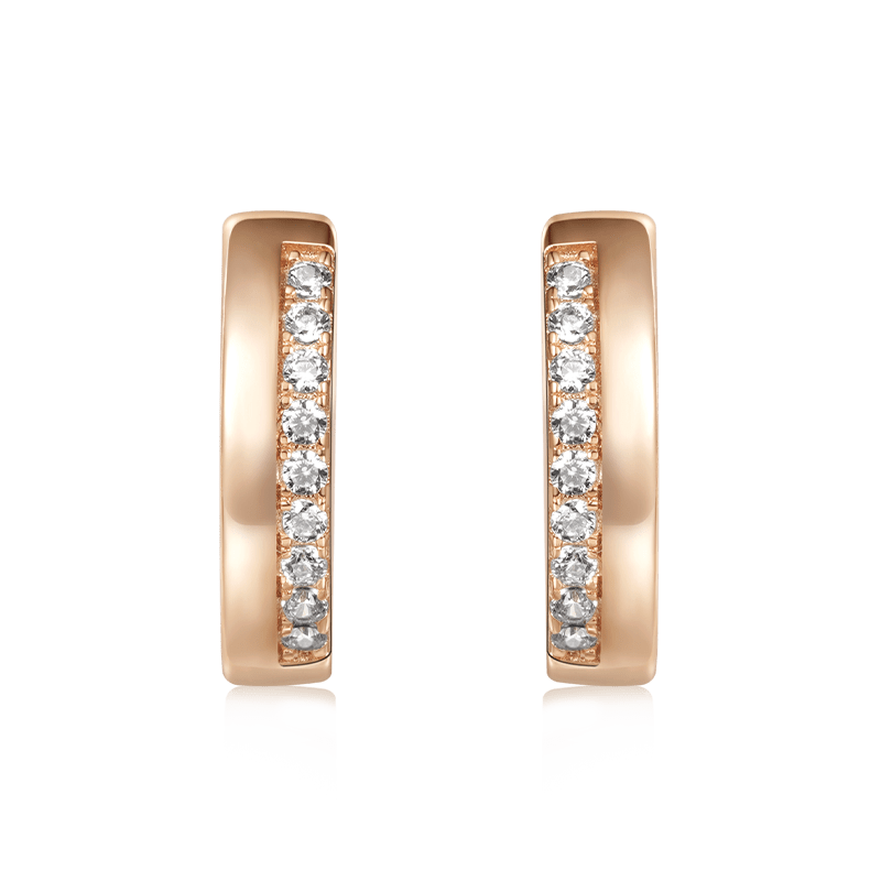 Gnoce Diamond Hug Hoop Earrings_3