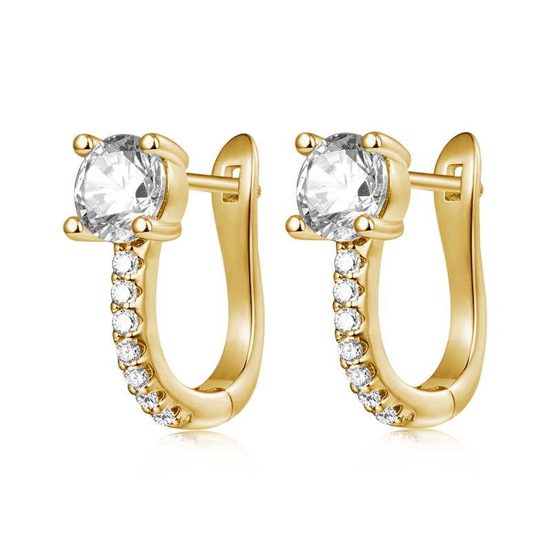 Gnoce Delicate Crystal Zircon Hoop Earrings_1