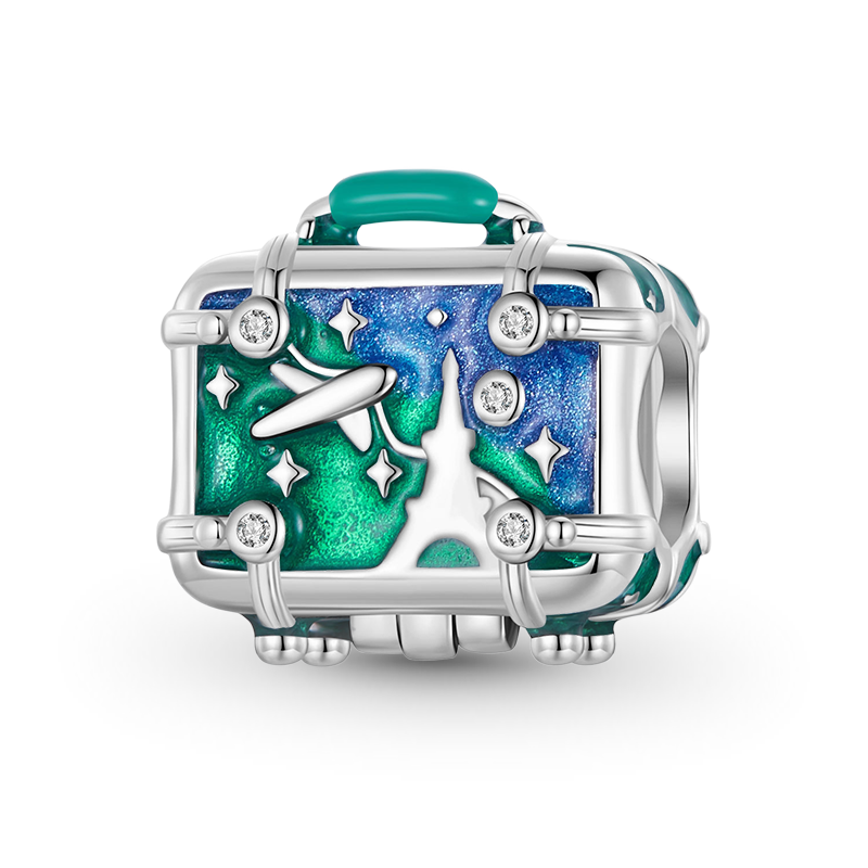 Gnoce Travel Suitcase Charm_1