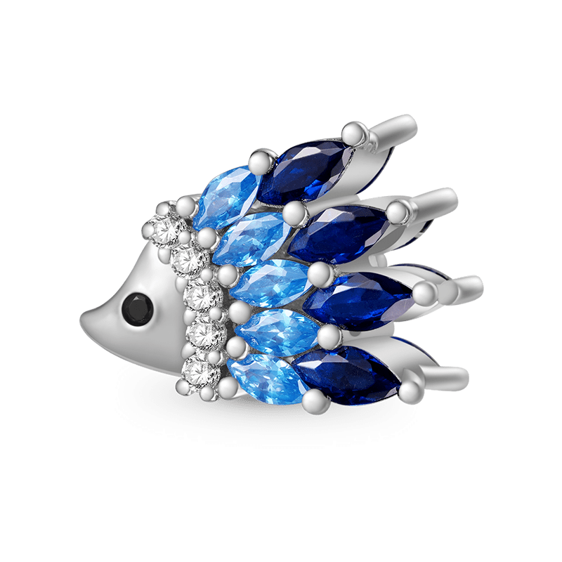 Gnoce Woodland Hedgehog Charm_1