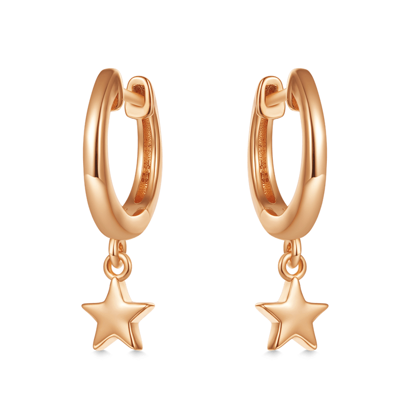 Gnoce Star Dangling Dangle Earrings_2