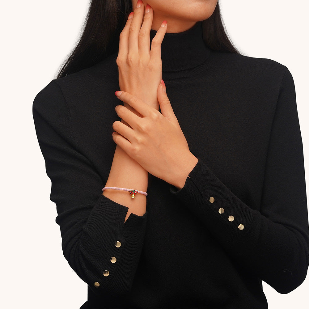 Gnoce Light Pink Basic Bracelet_4