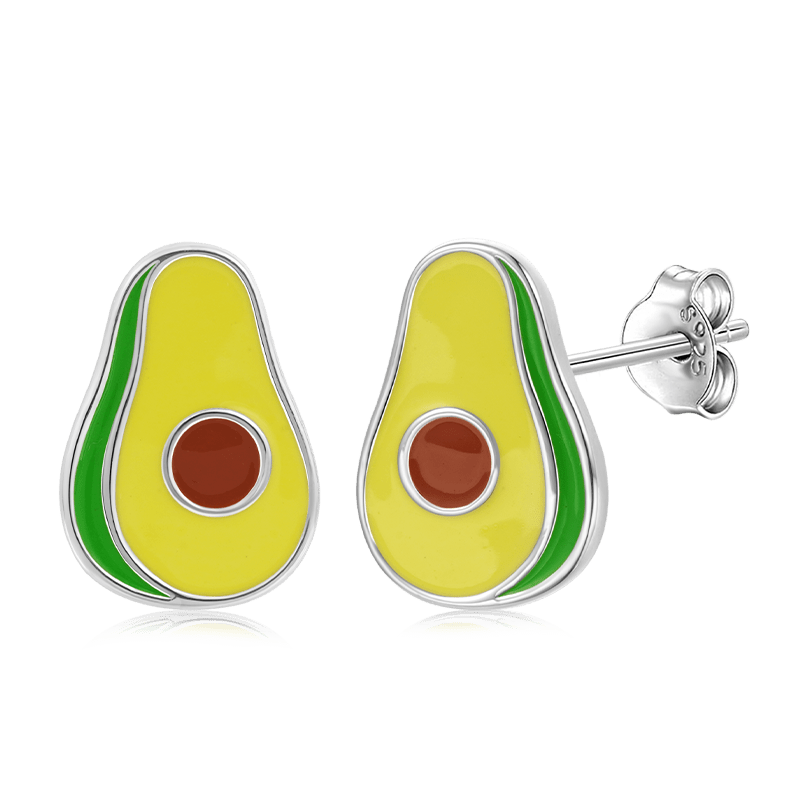 Gnoce Avocado Stud Earrings_2
